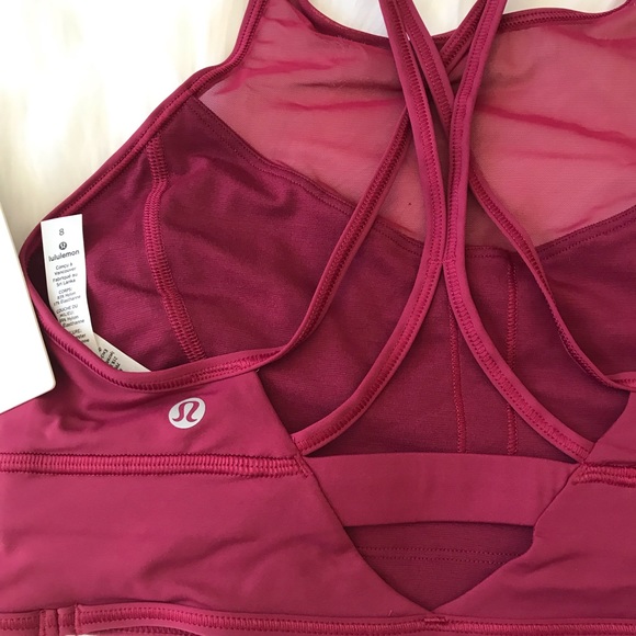 Wake and train long line Bra star ruby size 8 NWT - Picture 5 of 6